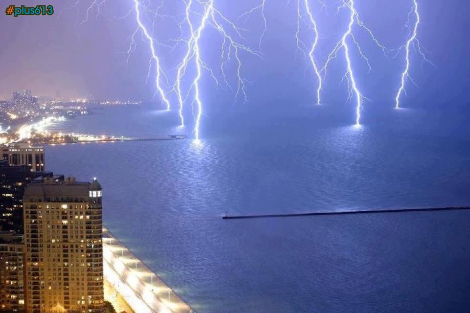Lightning in Chicago