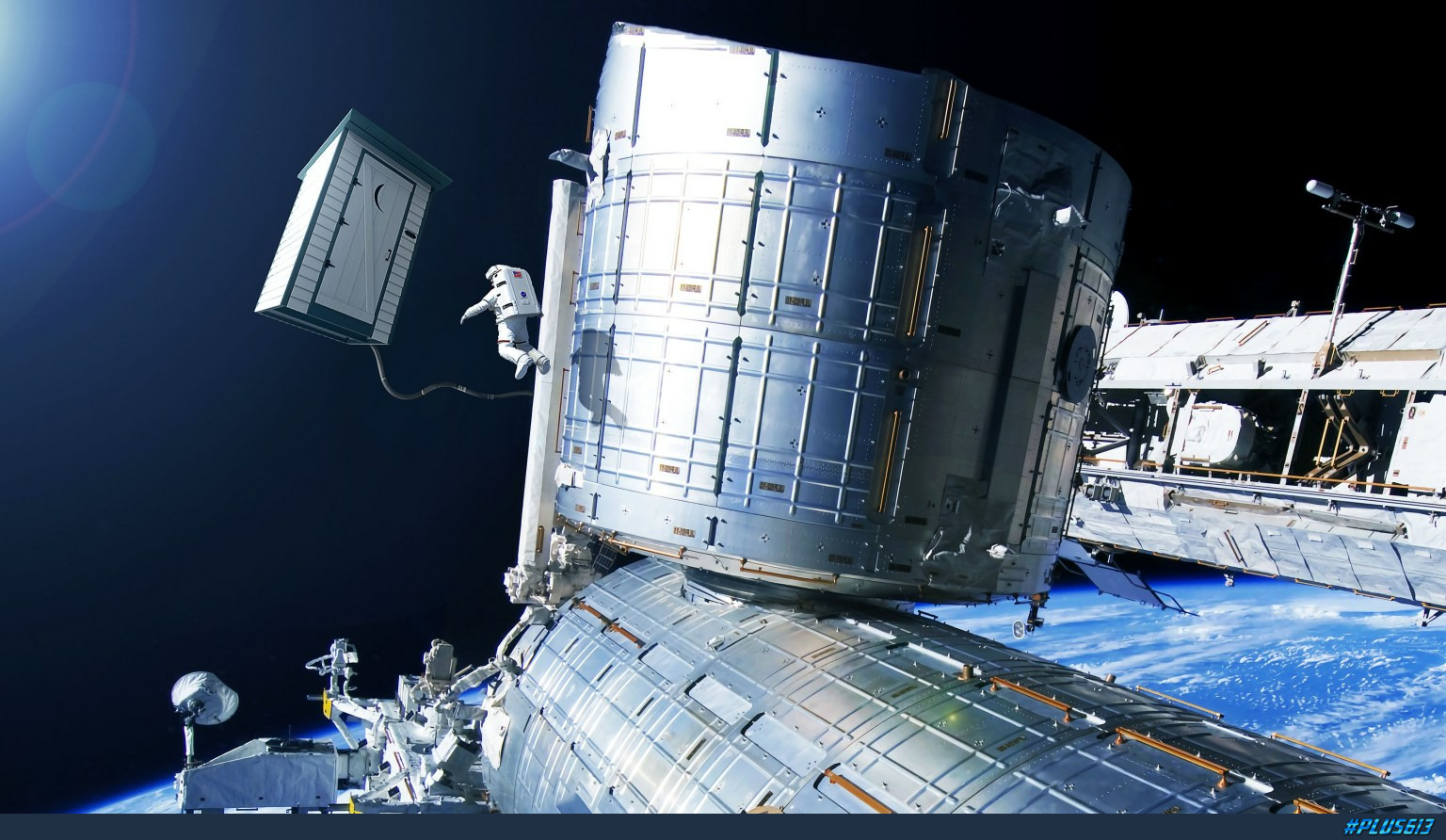Astronauts sick of having to make nightly trek to ISS outhouse