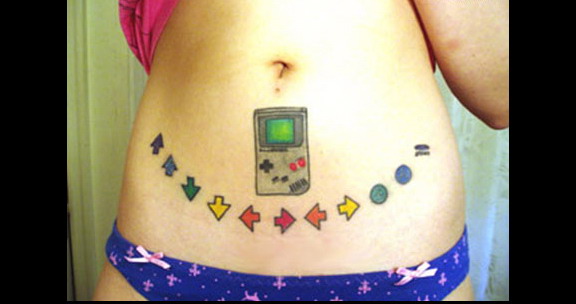 gaming tattoos or how could that have seemed like a good idea?