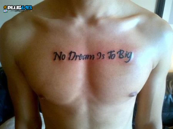 .. except the dream of spelling