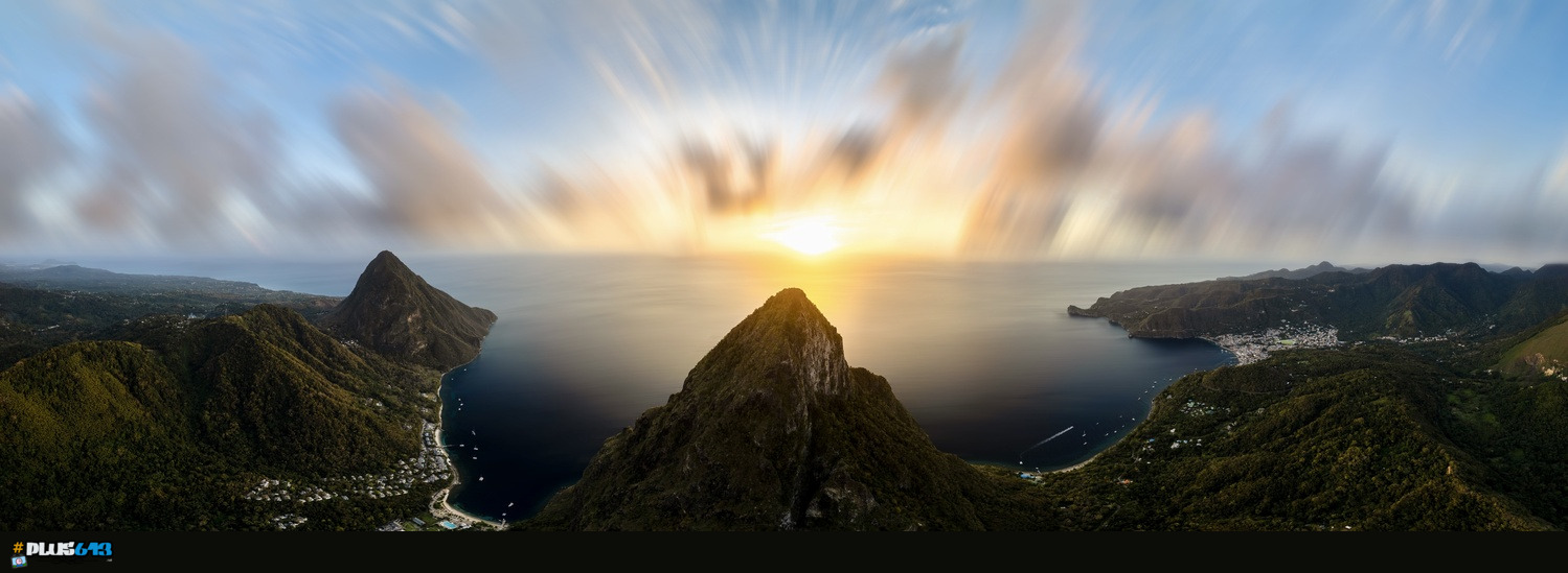 Pitons of St. Lucia by Philip Young