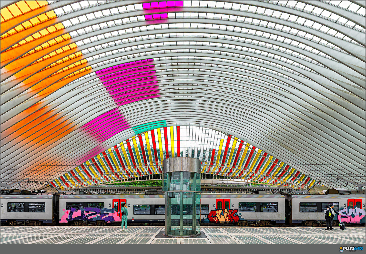 TGV station - Liège-Guillemins by Herbert A. Franke