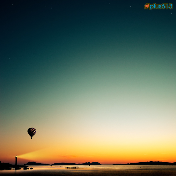 balloon and light house