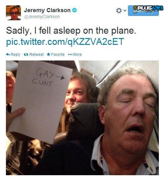 Jeremy Clarkson - where would we be without social networking?