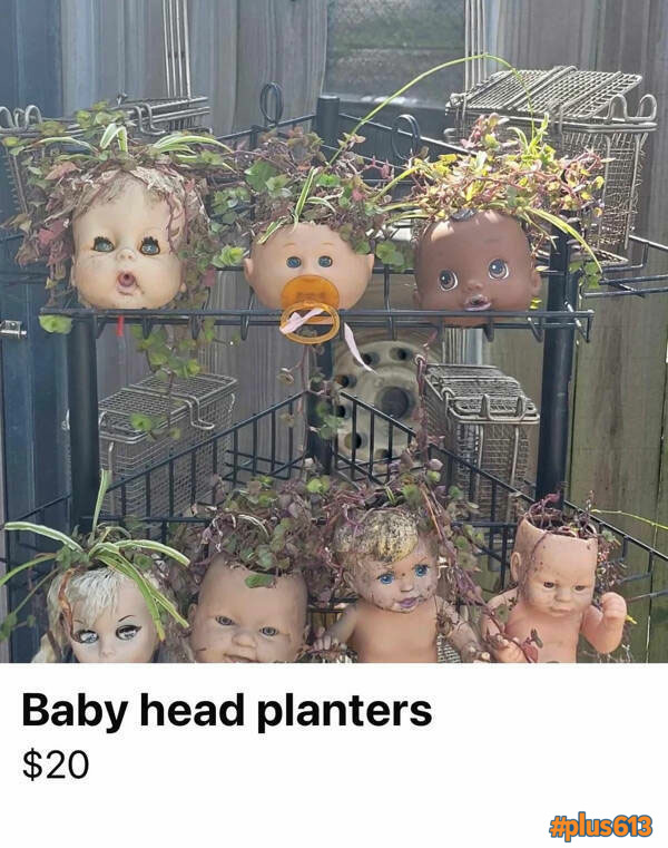 Baby heads
