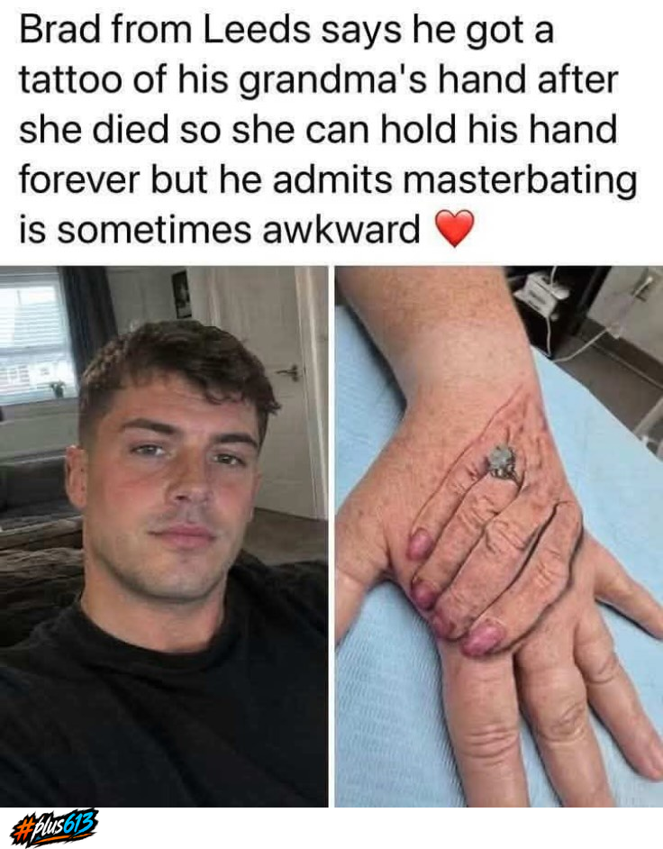Give me a hand, Granny