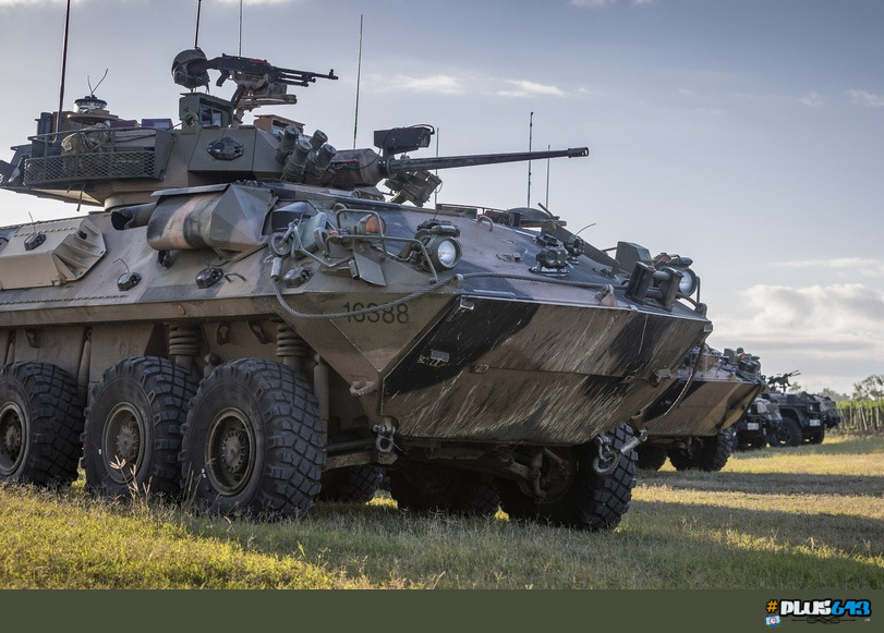 Australian Bushmaster 1 - amphibious
