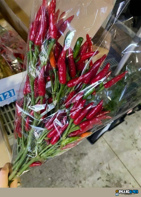 Hot bouquet 
