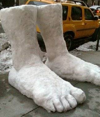 Two feet of snow