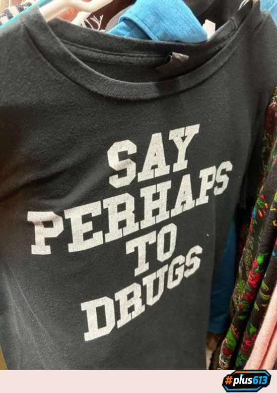 Winners don't say no to drugs