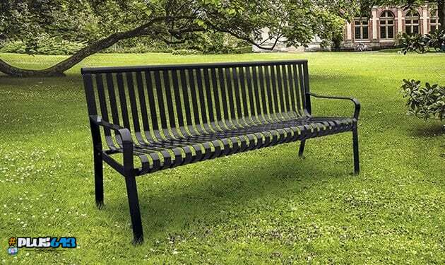 Single person benches in the USA