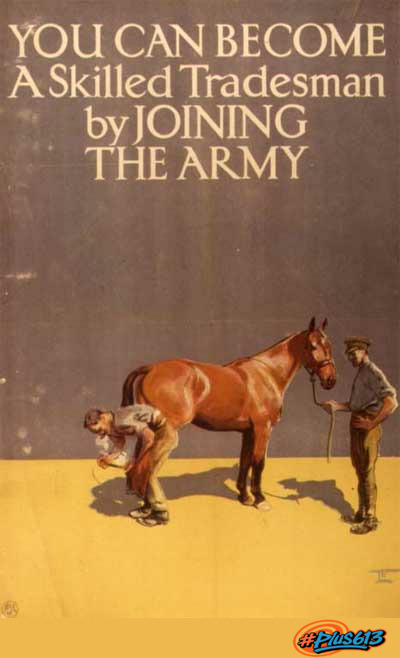 Learn a trade in the army