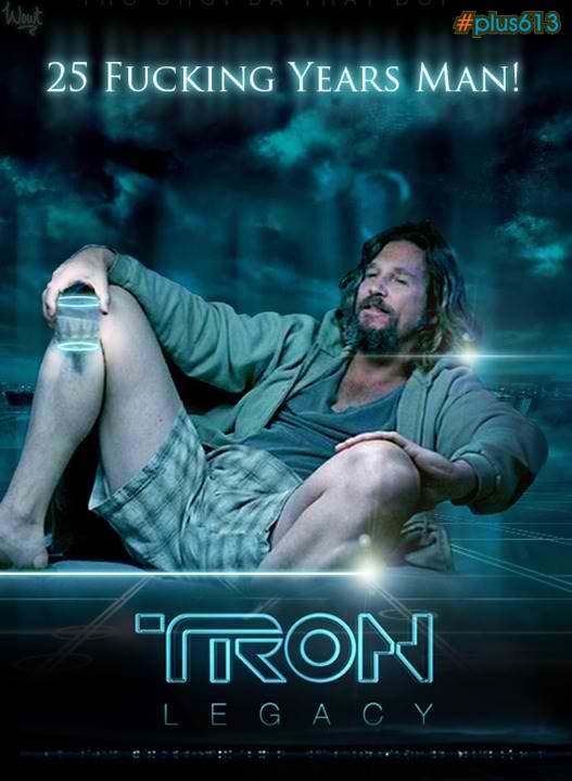 Its the Dude from TRON