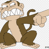 there's an evil monkey who lives in my closet