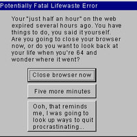 dammit...just one more click...