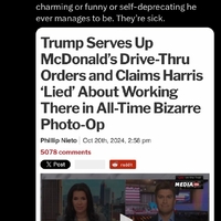 Orange Man Bad. Always. Bad. Bad. Bad.
