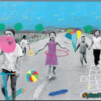 happy happy happy kids playing