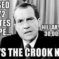 Hillary Crooked as can be