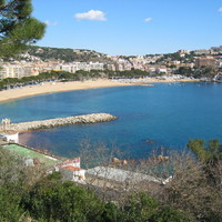 S.Feliux du guixol, the beach (Spain, 2005)