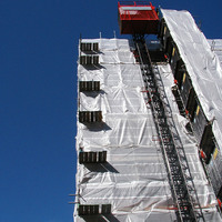 Office block construction, Central London, June '04