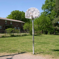 Backboard, Gilpin Ct. Housing Project. Richmond, VA.