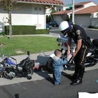 Son Easy on the gas now