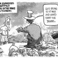 Tsunami relief