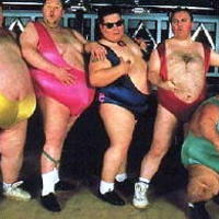 Typical sight in any American nightclub