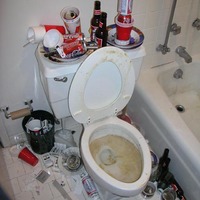 Elmer's bathroom