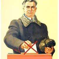 No Voting - Communist Propaganda