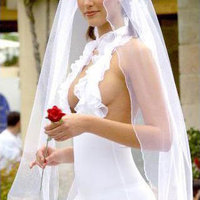 Funky wedding dress