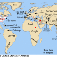 The world according to the United States of America