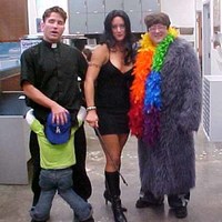 A cute Halloween costume