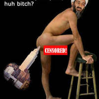 Up yours osama!