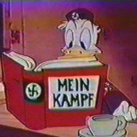 Donald Duck is a Nazi in a Banned Disney Cartoon.
