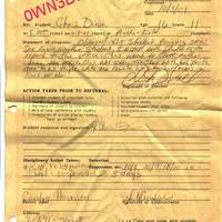 Suspended for oral sex
