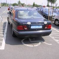 There's always one, and usually they drive a Mercedes