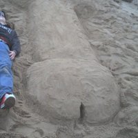 Sand Penis