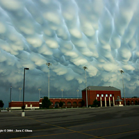 "Mammatus" clouds