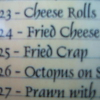 foreign menus