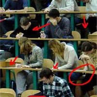 cheating to pass that exam? noo not us