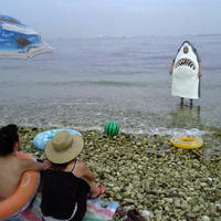 Don't go into the water!