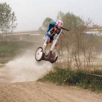 Segway getting air...