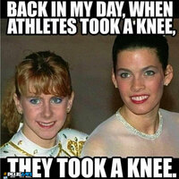 taking a knee