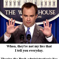 McClellan backs away from Bush admin lies