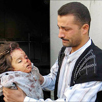 american democracy in iraq(killed by us slodiers in a closed range)
