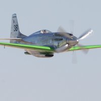 PreciousMetal modified p-51 mustang