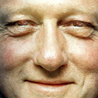 Who is this man with a star in his eyes