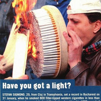 u got  a light?