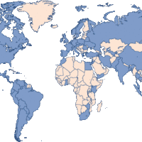 All Blue Countries had Death on 9-11 from Terrorism